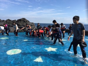 アジつかみ取り1
