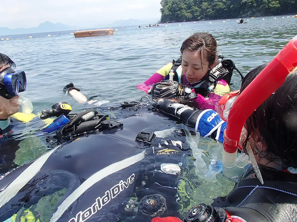 PADI REDダイバーコース