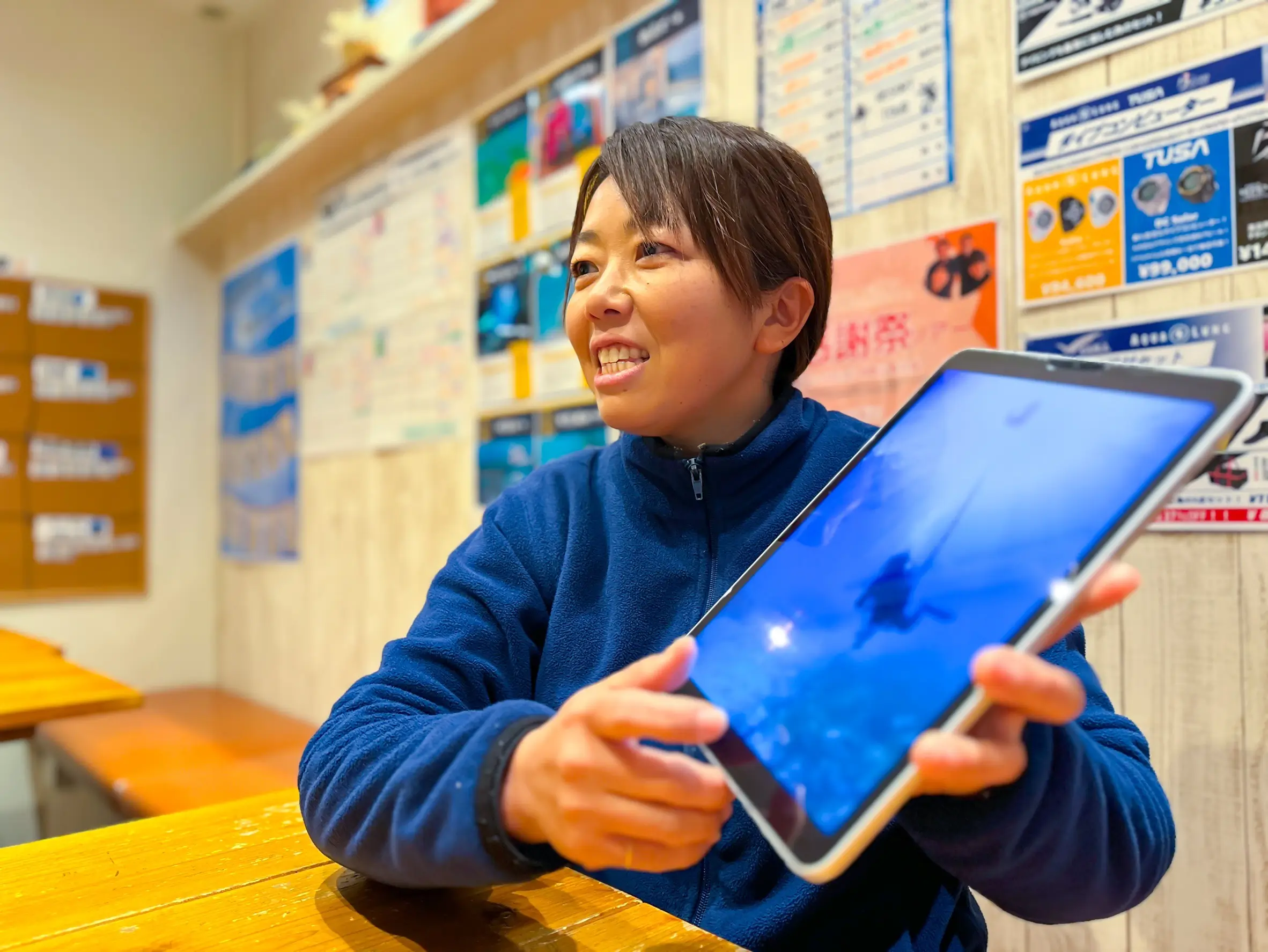 PADIコースディレクター7名在籍