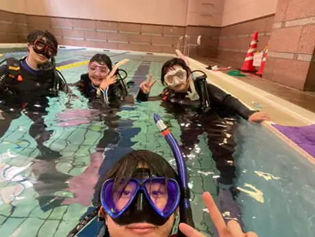 体験ダイビングから海の世界へ！