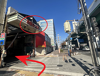 円頓寺商店街の中へ入ります