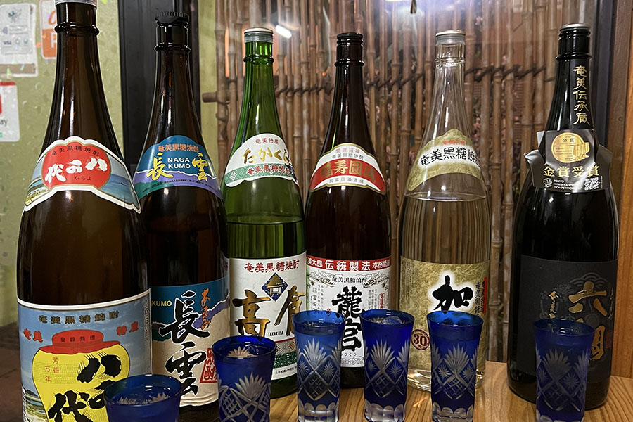 奄美大島の黒糖焼酎