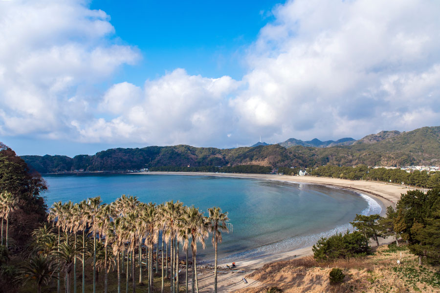 南伊豆の弓ヶ浜